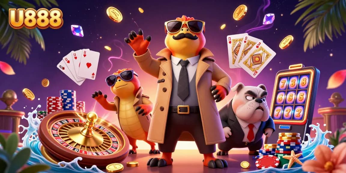 Engage in thrilling U888 casino action with three clever raptors trying to sneak into a VIP area.