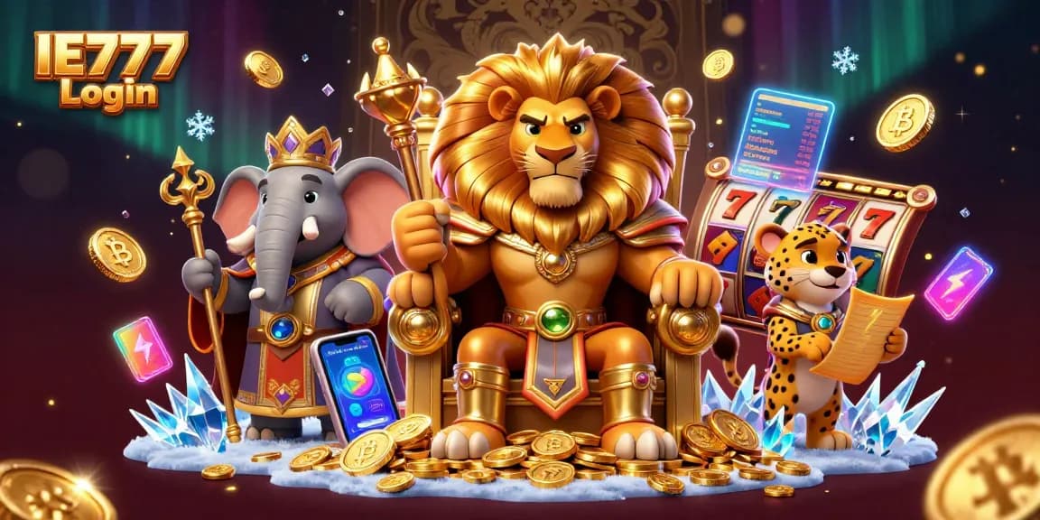 Engage with the IE777 Login experience and discover slot games amidst enchanting digital elements.