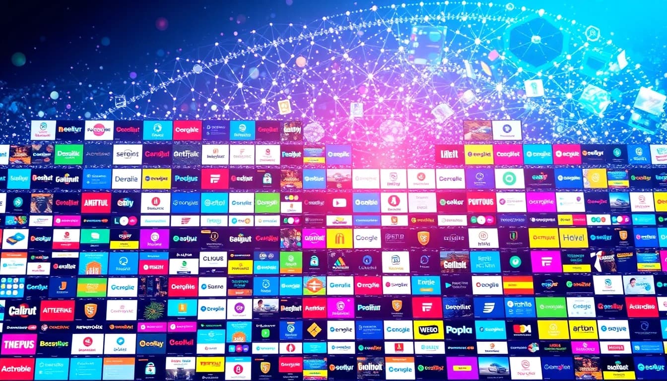 Explore the innovative design of the million dollar homepage featuring vibrant advertisements.
