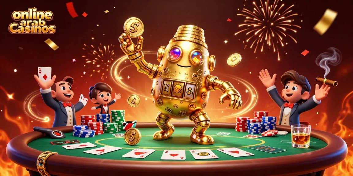 Experience immersive gaming at online arab casinos surrounded by vibrant poker action.