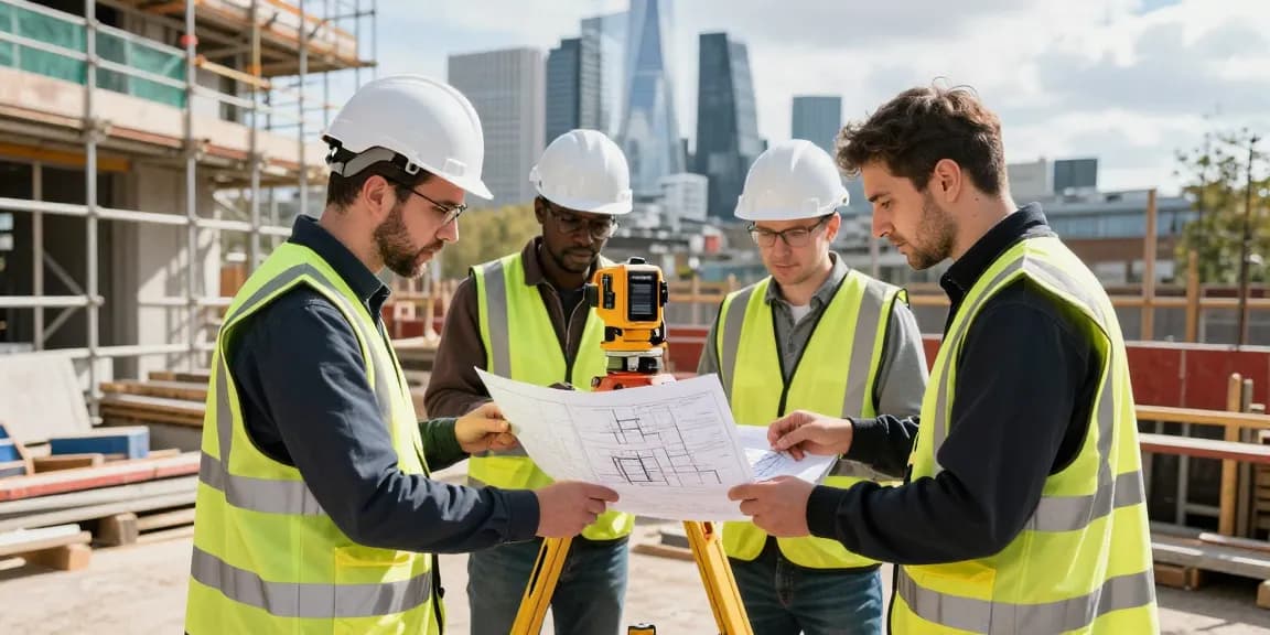 Measured building surveys UK conducted by professionals in London, showcasing precision and collaboration.