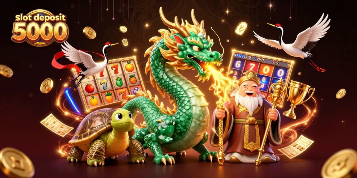 Slot deposit 5000: Nikmati keseruan bermain slot dengan peluang menang tinggi di belakang kekuatan naga dan kran keberuntungan.