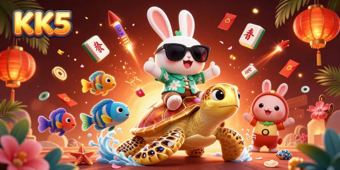 Engage with exciting casino adventures in KK5, featuring vibrant characters and dynamic game elements.