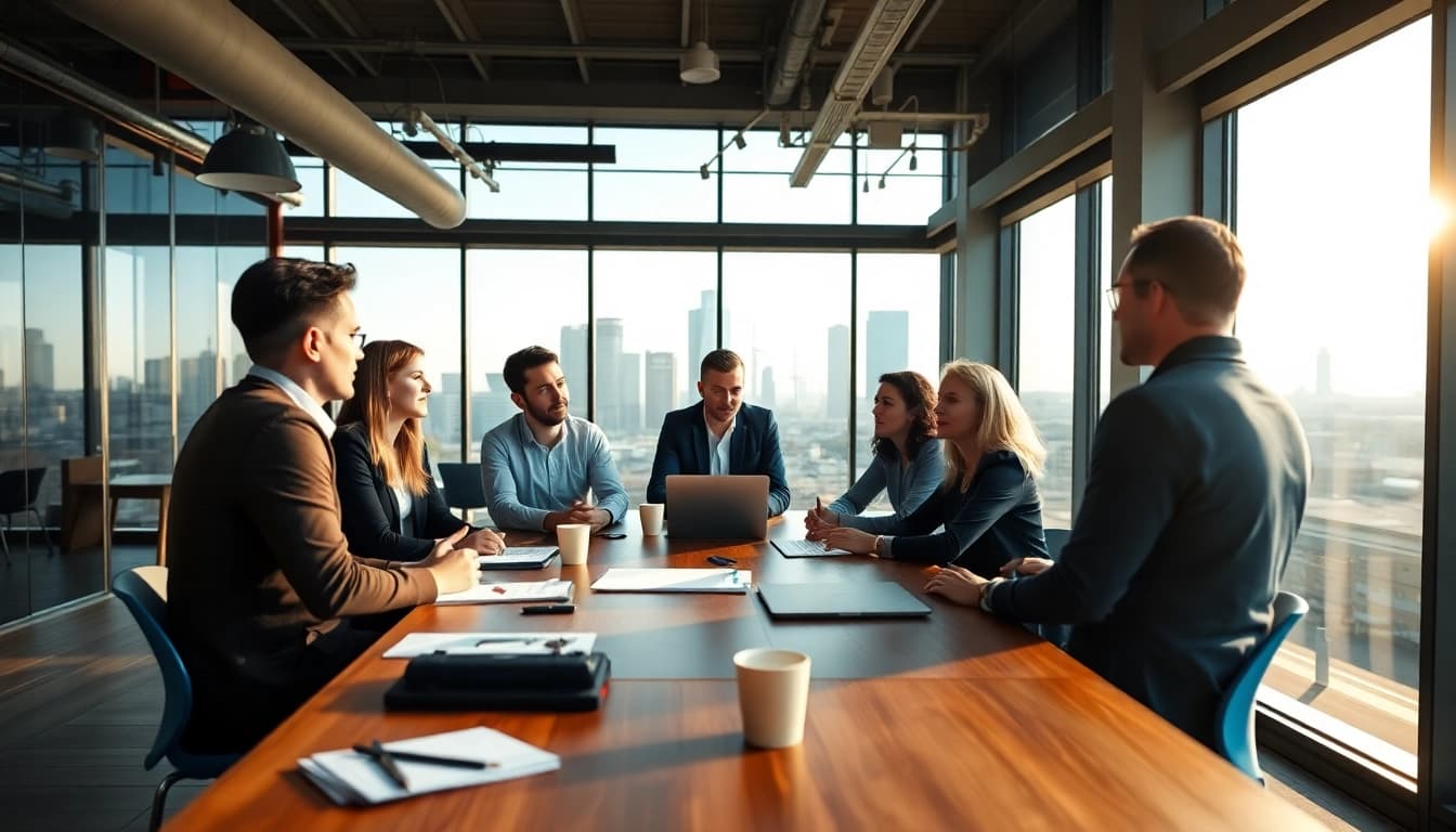 Fogging strategy discussions at a modern office in Hamburg focused on csc hamburg.