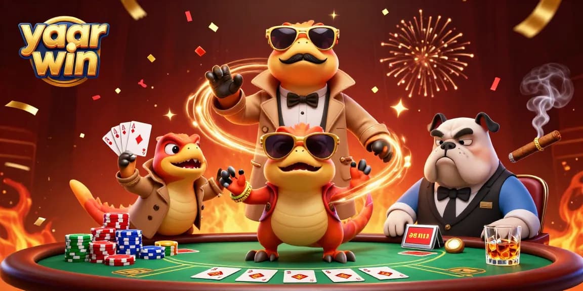 Experience thrilling moments at yaar win with raptors sneaking into VIP casino lounge.