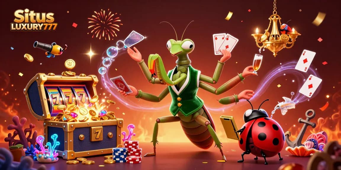 Menghitung peluang menang di Situs LUXURY777 dengan ilustrasi kasino yang menarik