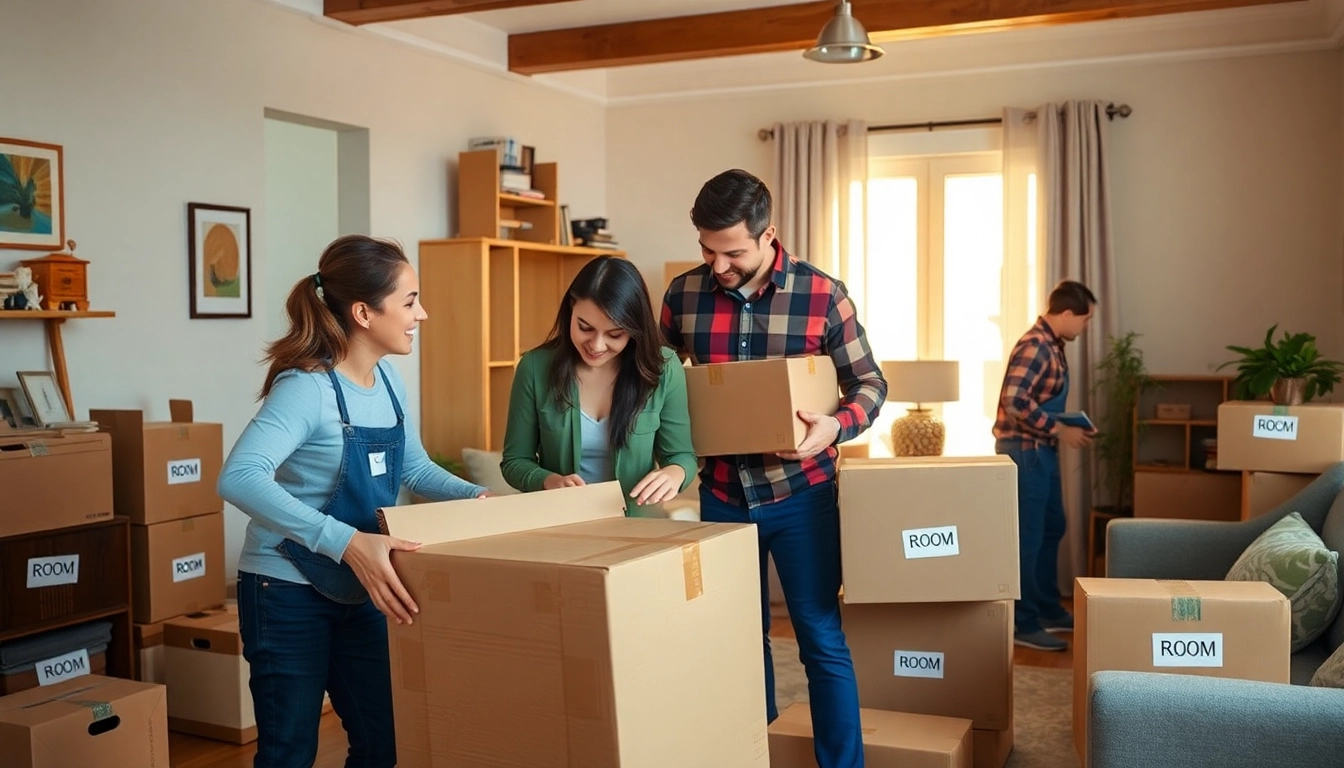Residential movers NYC helping families pack and move into their new apartment environment.
