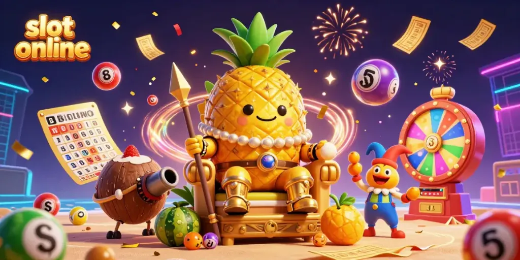 Engage with exciting slot online adventures featuring joyful characters and vibrant casino elements.