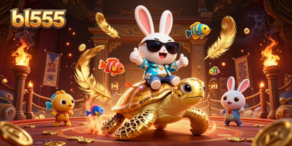 Engage with bl555 for thrilling gaming adventures featuring a lucky rabbit and golden sea turtle.