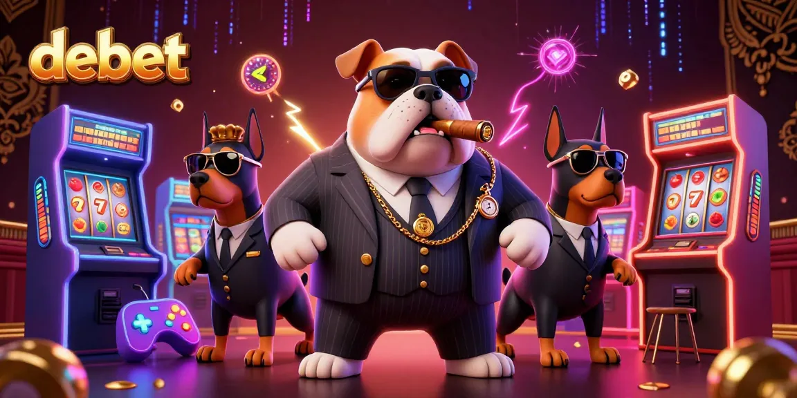 Engage in debet with thrilling slots and casino games featuring dynamic 3D mascots.