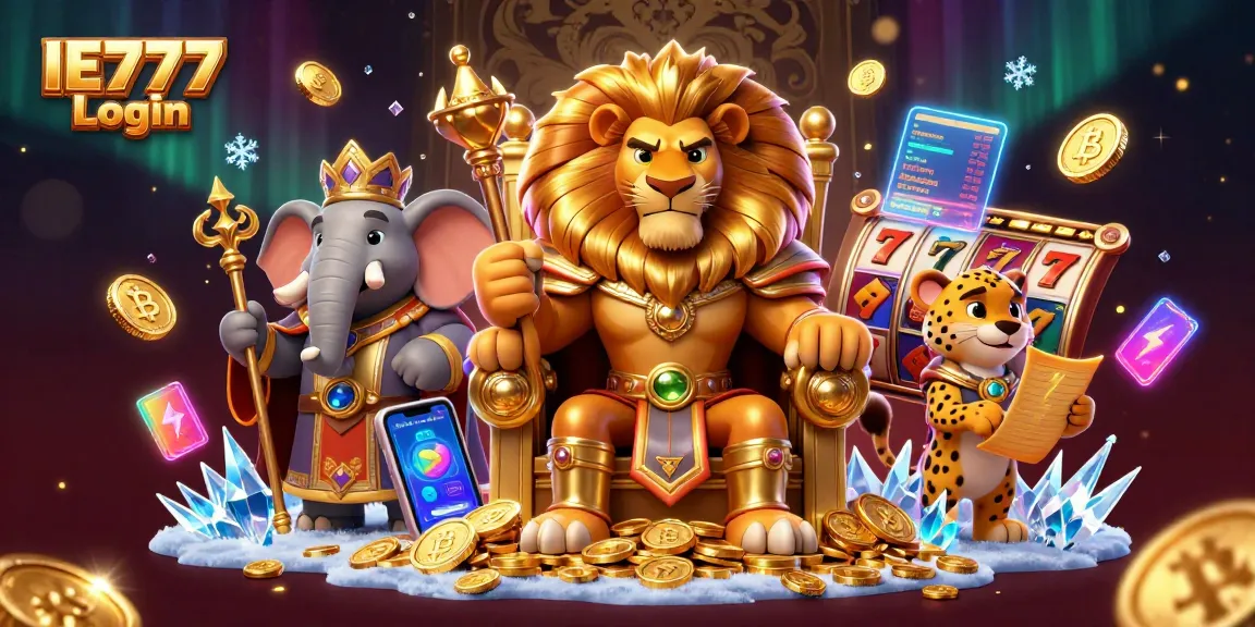 Engage with the IE777 Login experience and discover slot games amidst enchanting digital elements.