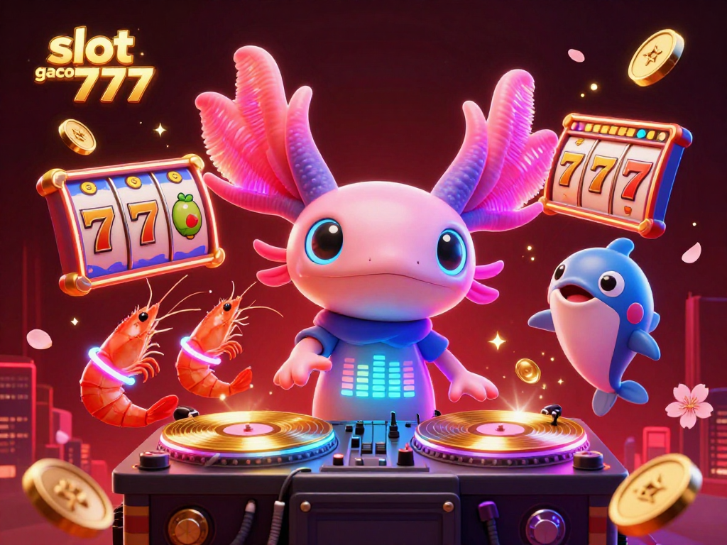 Experience vibrant action in a slot gacor 777 universe with neon animals and winning game elements.