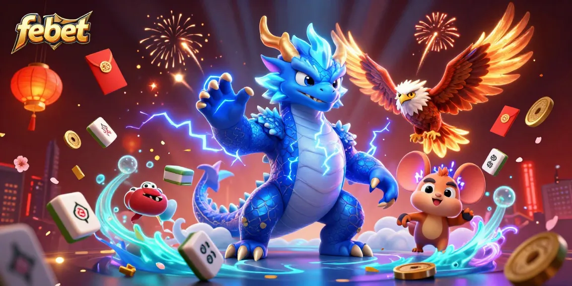 Engage with febet's exciting atmosphere amidst powerful characters and dynamic casino elements.