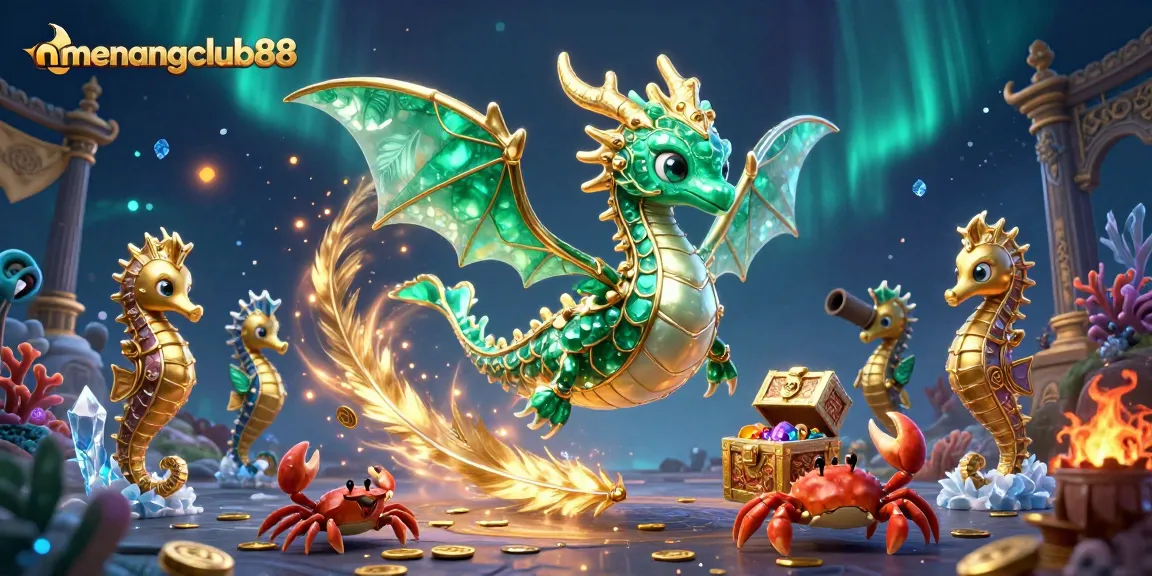 Experience thrilling wins with menangclub88 in this enchanting adventure-themed gaming scene.