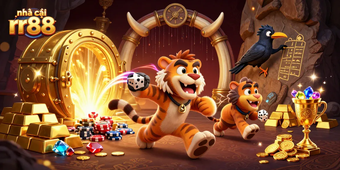 Experience the excitement at nhà cái rr88 with a vibrant prehistoric casino filled with treasures and games.