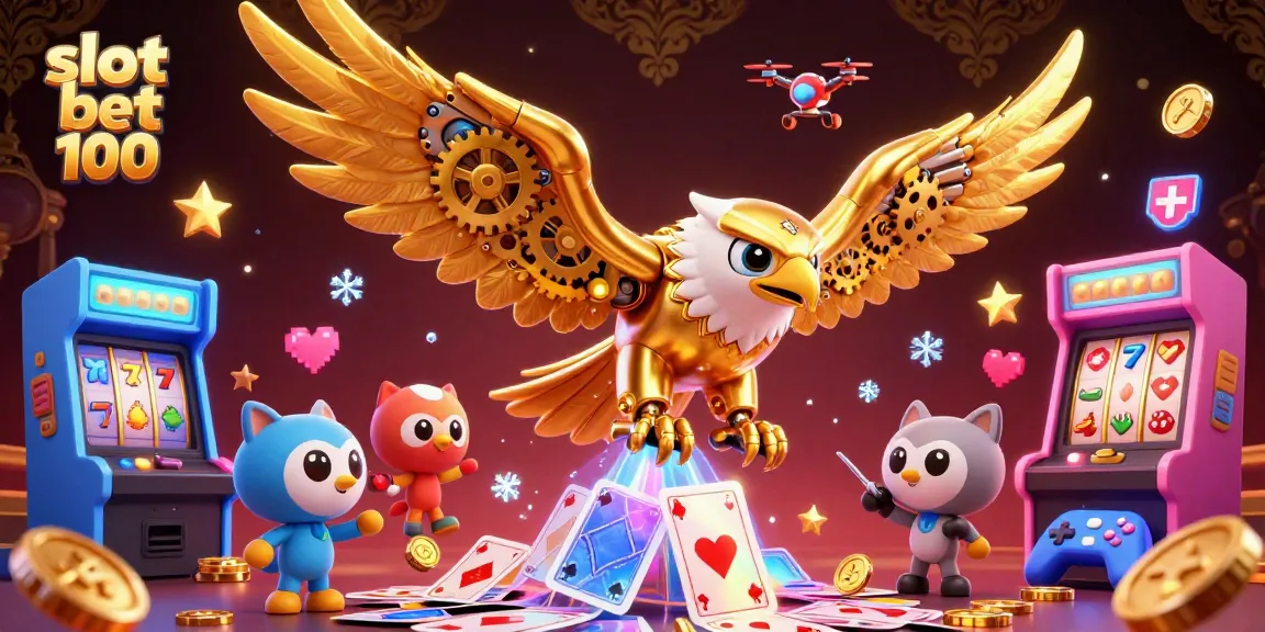 Engage in thrilling gameplay with slot bet 100 while enjoying a vivid 3D casino atmosphere.