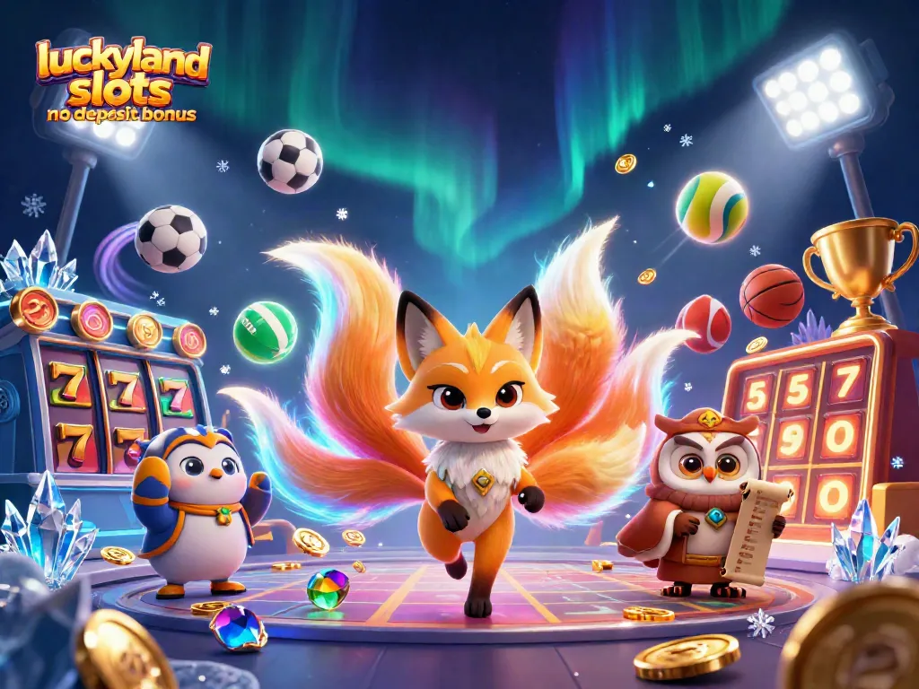 Spin the reels and collect your luckyland slots no deposit bonus with colorful spirits and vivid game elements!