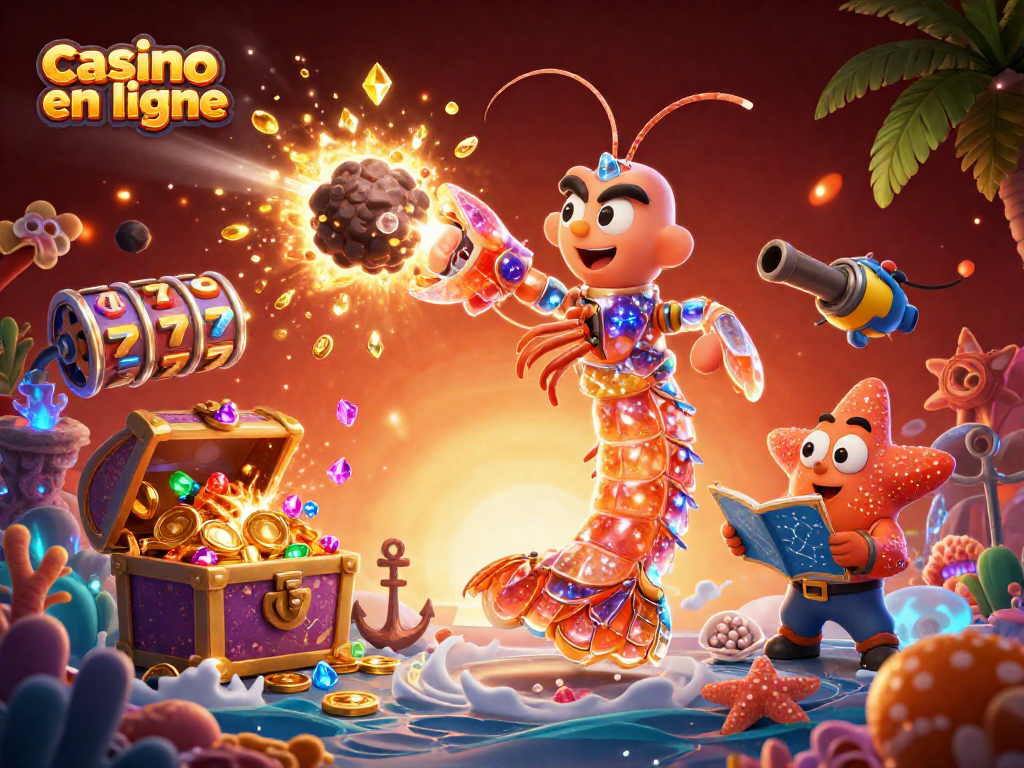 Casino en ligne : Révélation d'un samouraï galactique couchant des gemmes dorées dans un monde fantastique.