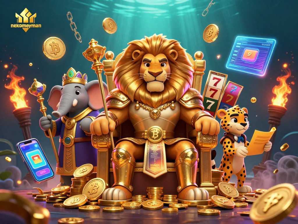 Experience nekomayman with immersive slot gameplay surrounded by dazzling golden elements and vibrant characters.