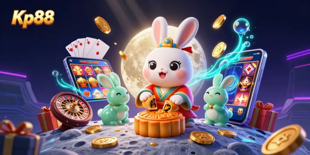 Kp88 invites players to experience an exciting casino adventure with vivid gameplay elements and iconic characters.