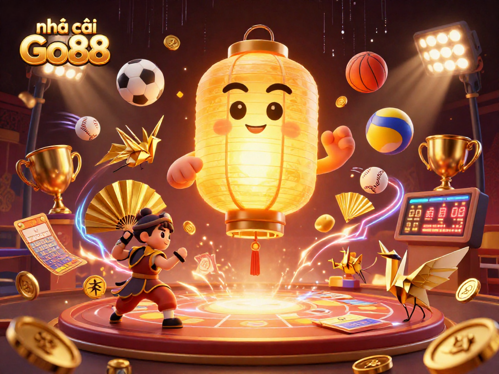 Experience thrilling gaming excitement at nhà cái Go88 with dynamic sports betting elements and vibrant visuals.