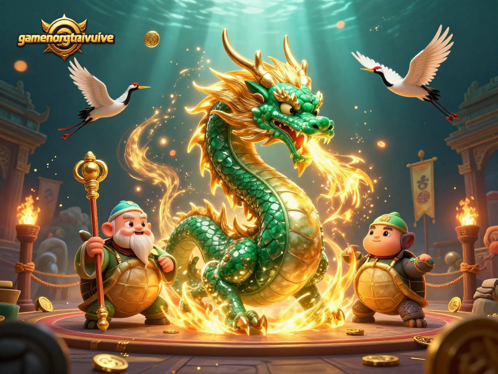 Engage in thrilling bets at gamenongtraivuive featuring mythical creatures and dynamic casino elements.