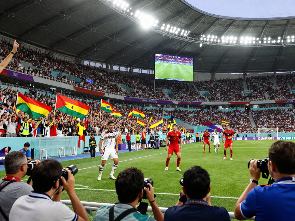 thefappening football match between Germany and Curaçao at the 2026 FIFA World Cup with excited fans and vibrant action