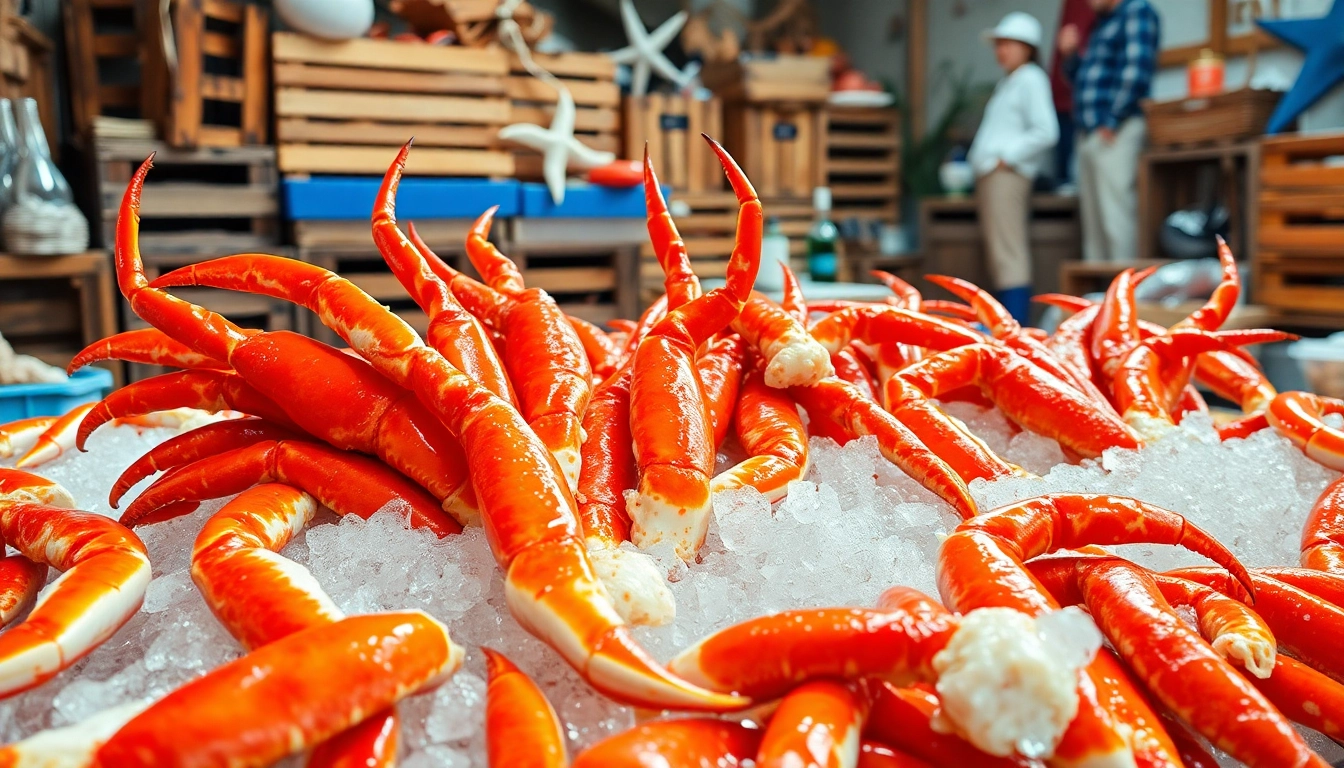 Premium Frozen King Crab Legs Supplier for Culinary Excellence
