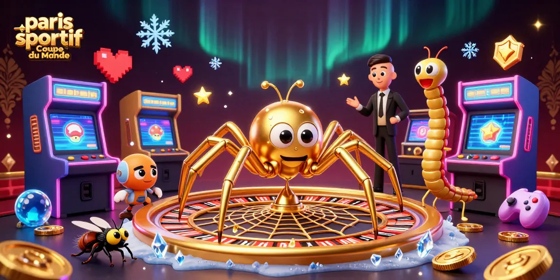 Placez vos paris sportif Coupe du Monde avec une illustration dynamique de jeux et personnages créatifs.