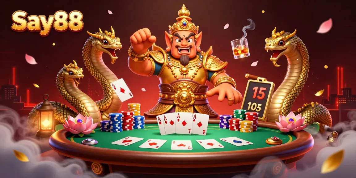 Engage in thrilling games at Say88 with vibrant poker dynamics and serious stakes.
