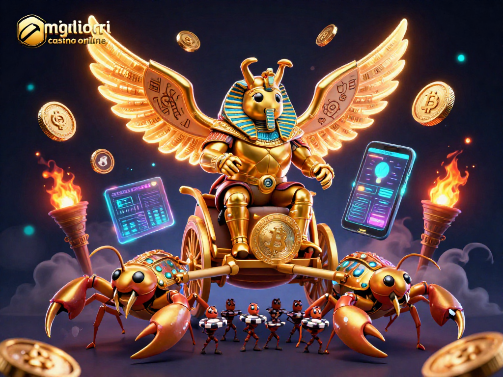Scopri i migliori casino online con un'illustrazione 3D esclusiva che mostra avventure coinvolgenti.