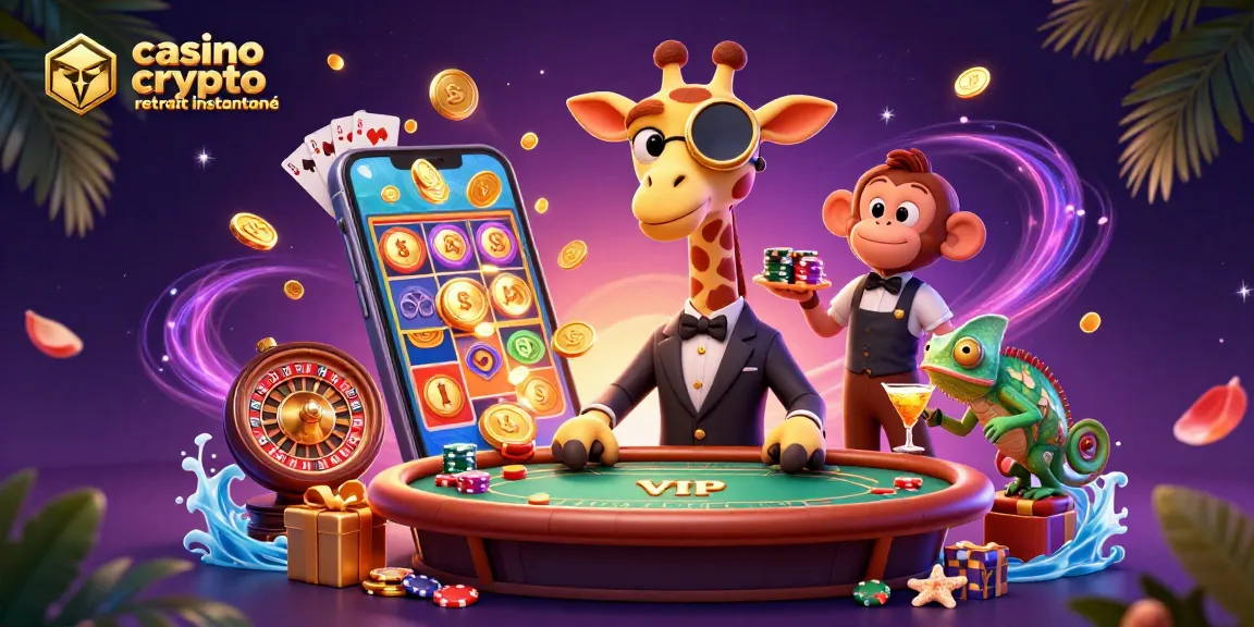 Le casino crypto retrait instantané propose une expérience de jeu rapide et fluide avec des gains en un clin d'œil.