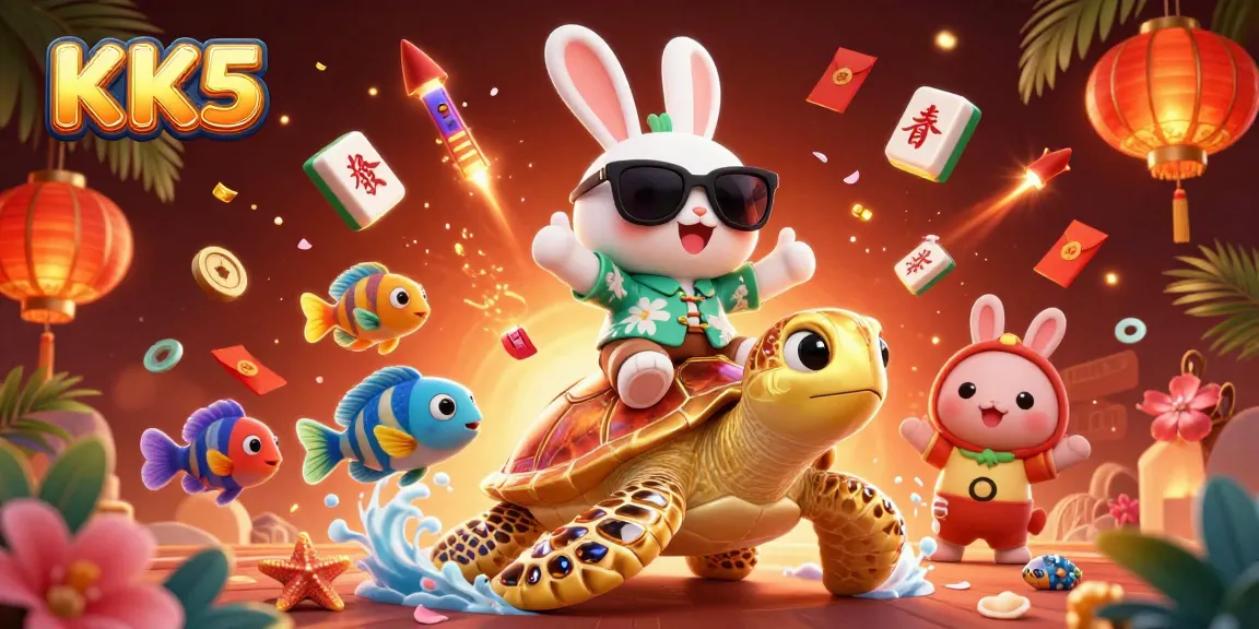 Engage with exciting casino adventures in KK5, featuring vibrant characters and dynamic game elements.