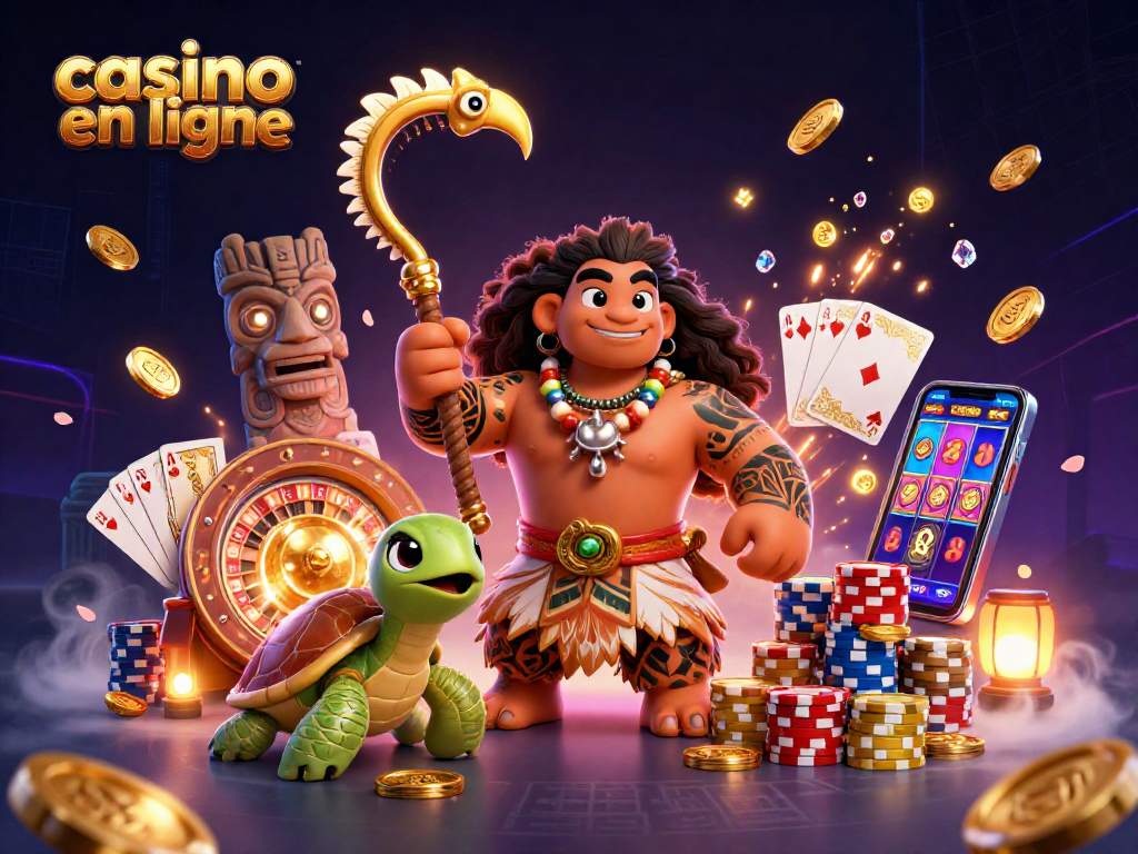 Jouer au casino en ligne avec nos personnages colorés et des éléments de jeux captivants.
