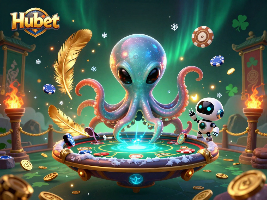 Engage in thrilling gaming with Hubet's unique alien-themed casino experience.