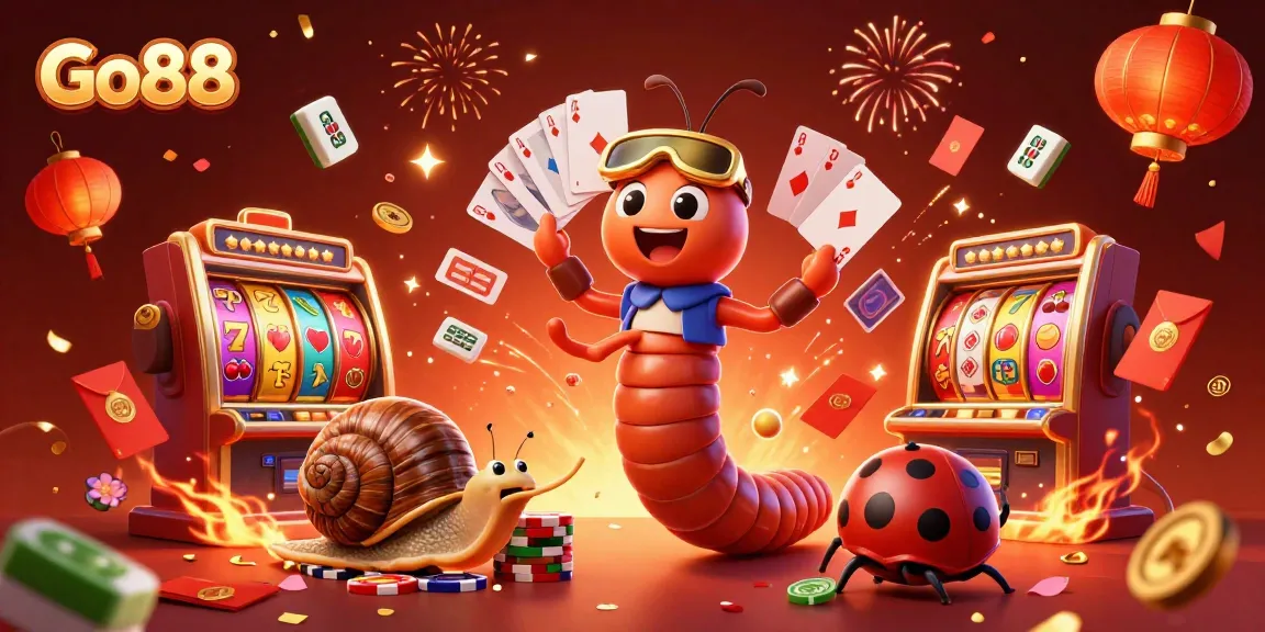 Spin the reels at Go88 with exciting games featuring vibrant characters and festive elements.