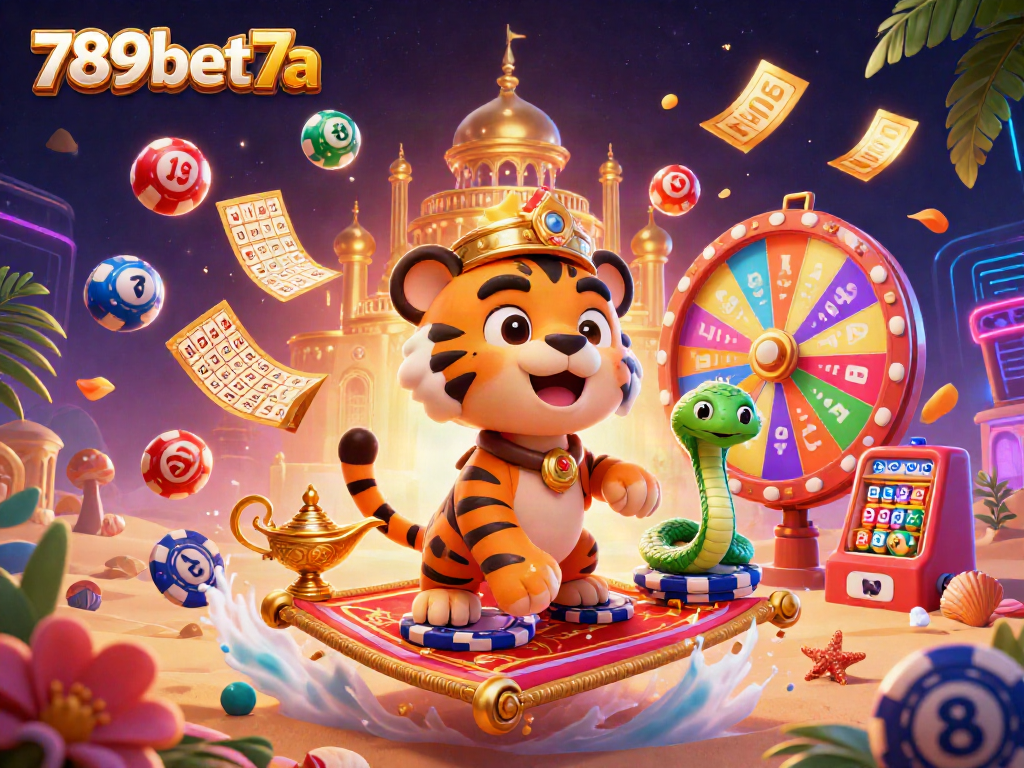 Feel the excitement at 789bet7a with our lively illustration of gaming thrills!