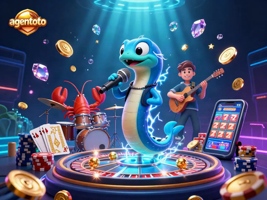 Experience thrilling underwater gaming action with agentoto and vibrant cartoon characters!