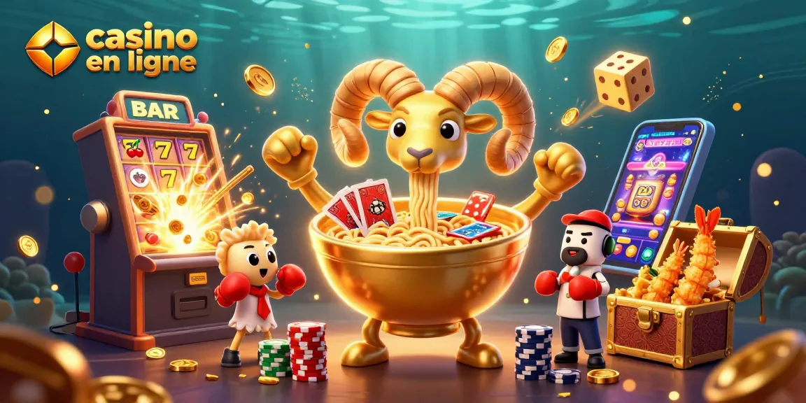 Vivez l'excitation d'un casino en ligne avec cette illustration animée riche en détails.