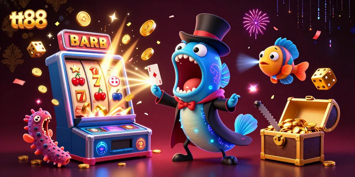 Experience exciting gameplay at tt88 with a vibrant casino magic scene featuring dynamic characters and a jackpot atmosphere.