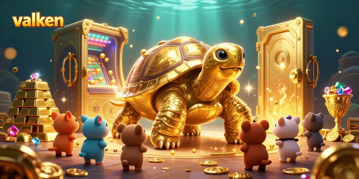 Play with the colossal tortoise and explore riches in the vibrant valken casino adventure.