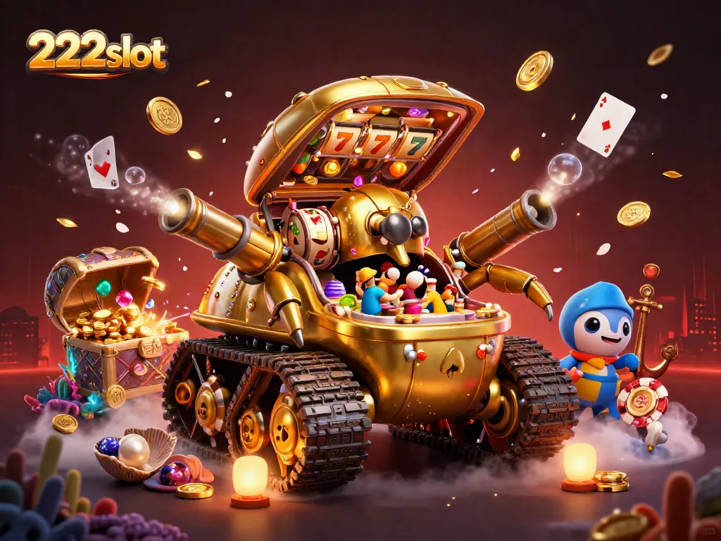 Raih keberuntungan di 222slot dengan kasino mini dalam tangki keledai emas yang mengesankan.
