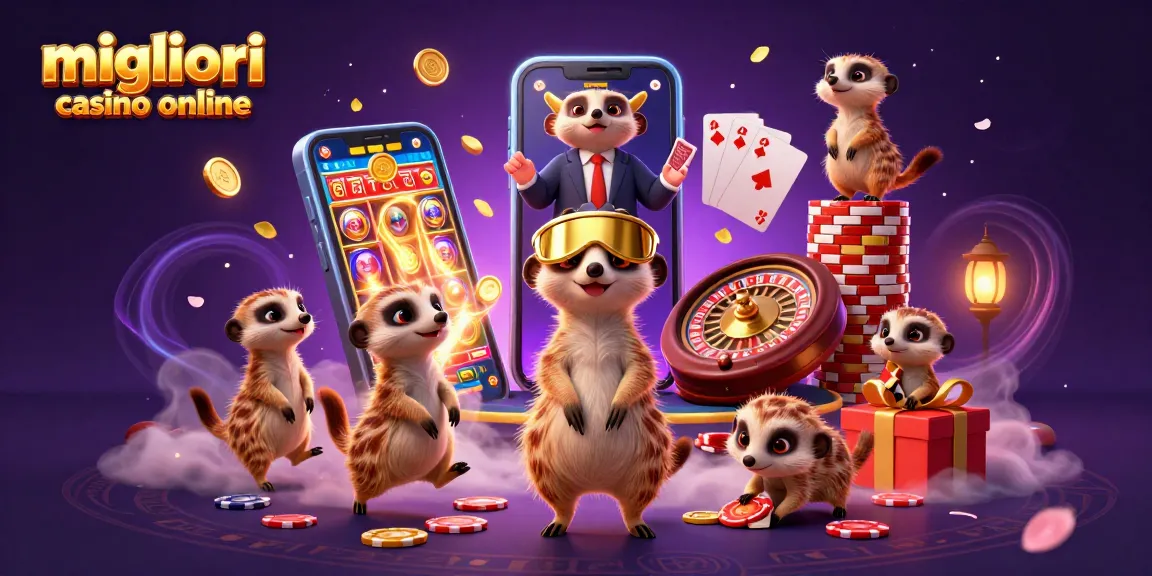 Migliori casino online: divertiti con i meerkat che gestiscono il casinò!