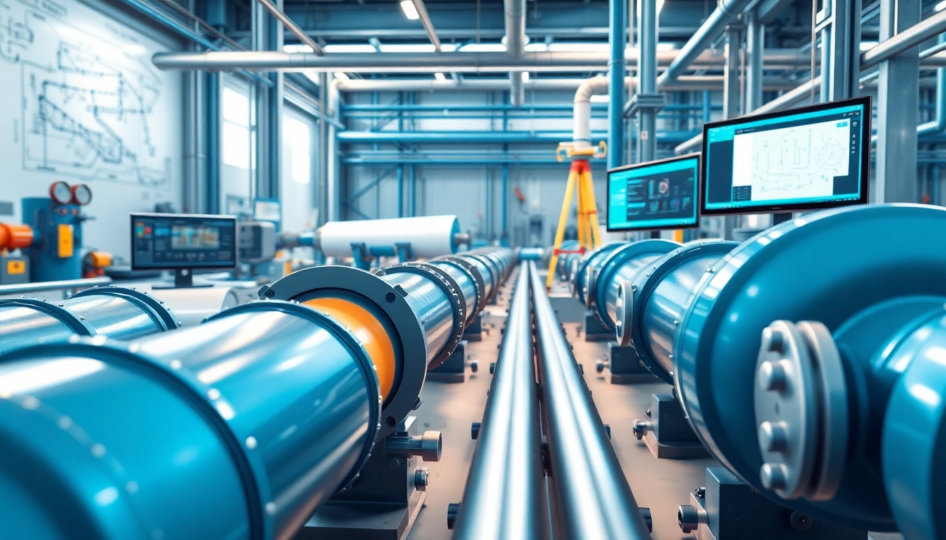 Visual representation of Plant 3D spools generation showcasing detailed piping processes and engineering tools.