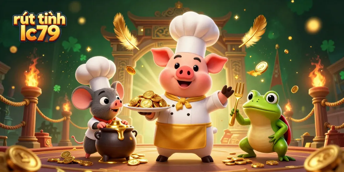 Rút tiền lc79 với hình ảnh nổi bật kèm theo các nhân vật game hấp dẫn
