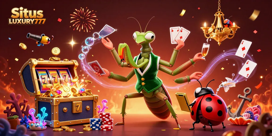 Menghitung peluang menang di Situs LUXURY777 dengan ilustrasi kasino yang menarik
