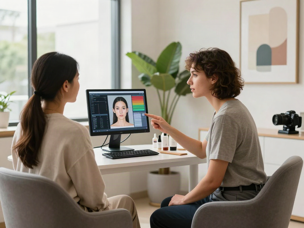 ClinicEvo cheaper than QOVES analysis in a bright consultation room