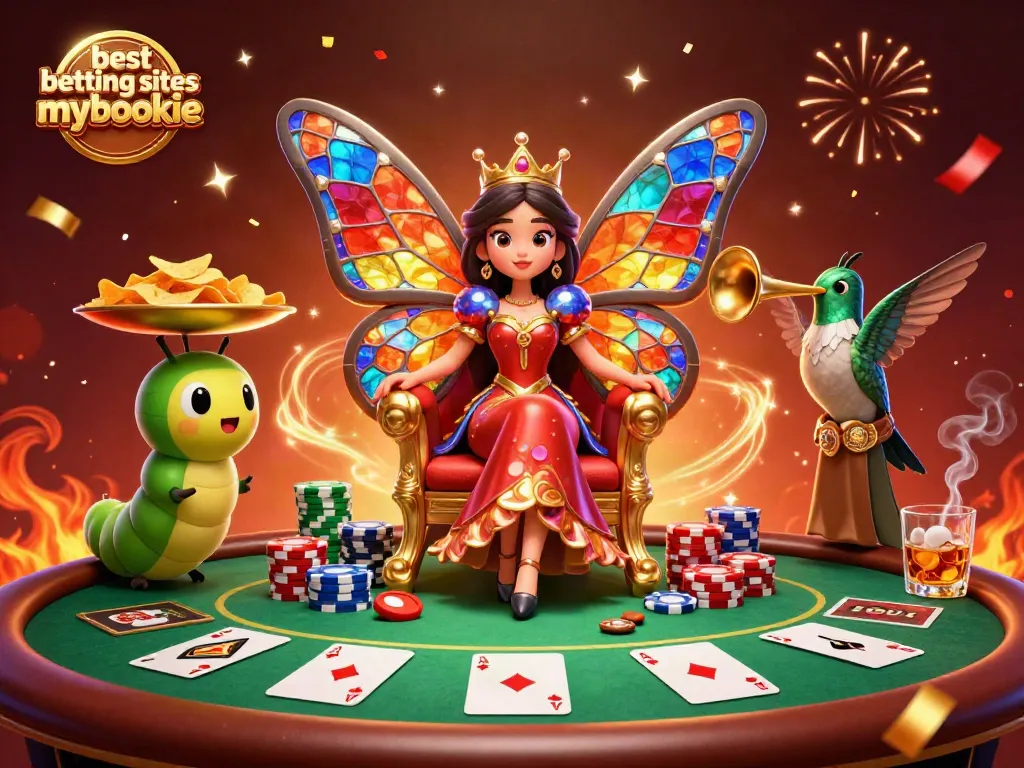 Engage with the best betting sites MyBookie, showcasing vibrant gaming visuals and thematic elements.