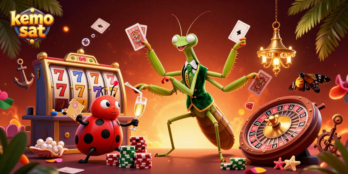 Engage in thrilling gameplay with kemo sat as our card sharp and pit boss bring excitement to the casino.